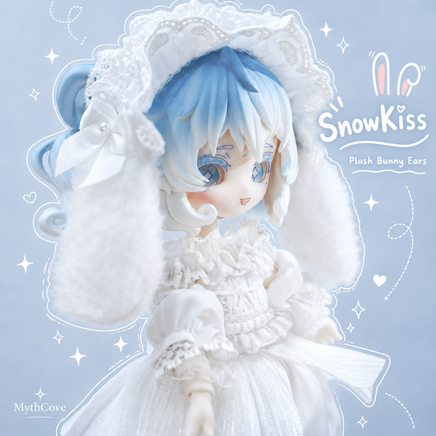 SnowKiss White Lace Outfit Set for 1/12 BJD Dolls