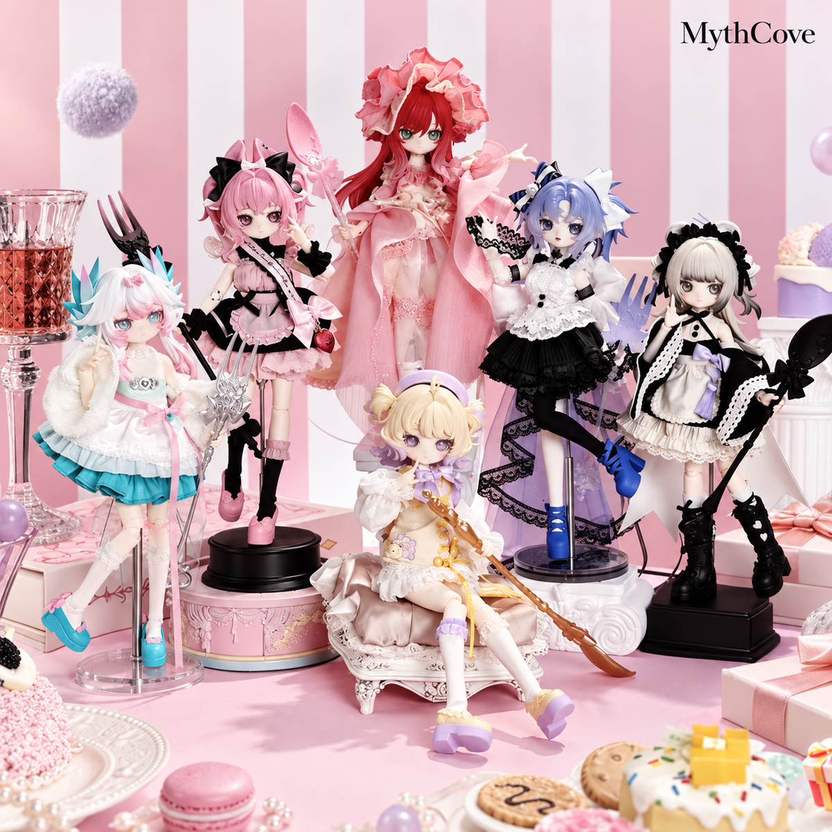WOWLOI KIKURA Cuisine Series 1/8 Action Figure BJD Blind Box【Shipped in Oct./Nov. 2026】
