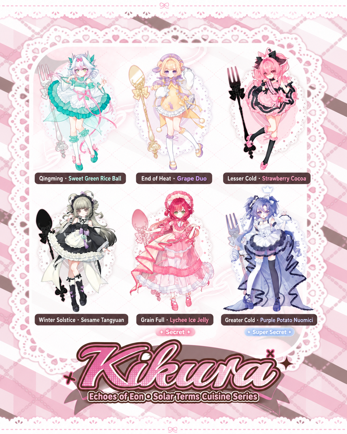 WOWLOI KIKURA Cuisine Series 1/8 Action Figure BJD Blind Box【Shipped in Oct./Nov. 2026】