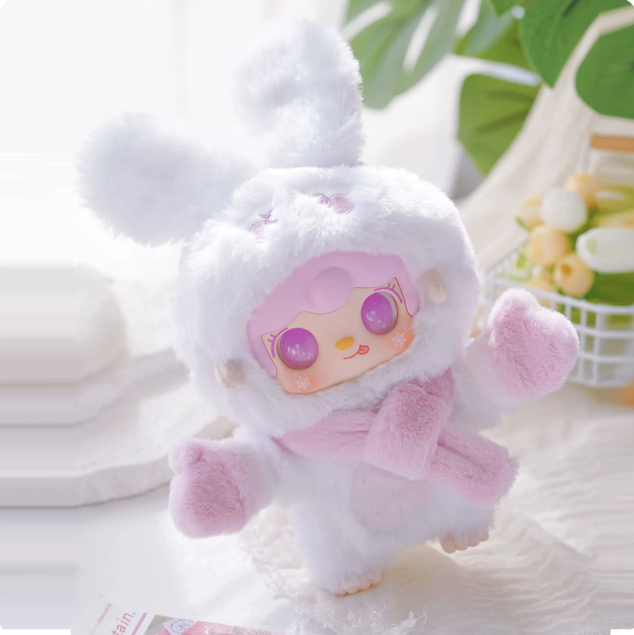 Yooki V3 Warm Bunny Series Plush Dolls, Blind Box