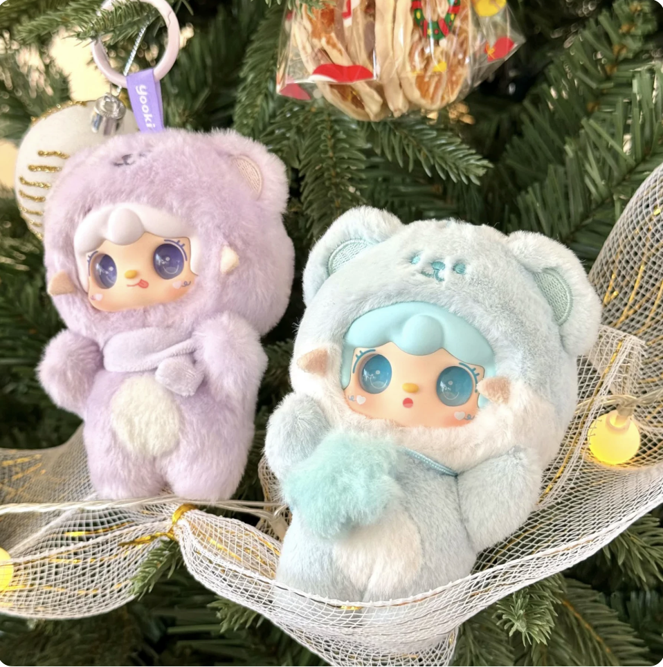 Yooki V4 Take a Bite Of Bear Series Plush Dolls, Blind Box
