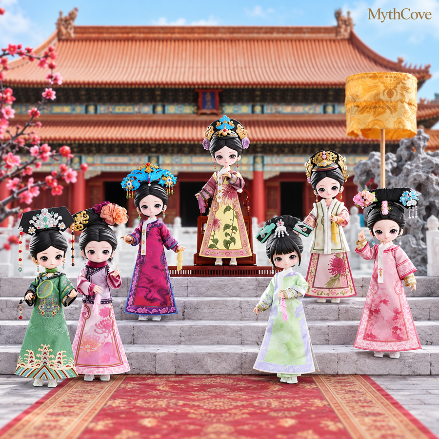 COME4FREE × Empresses in the Palace Series – 1/12 BJD Blind Box Doll