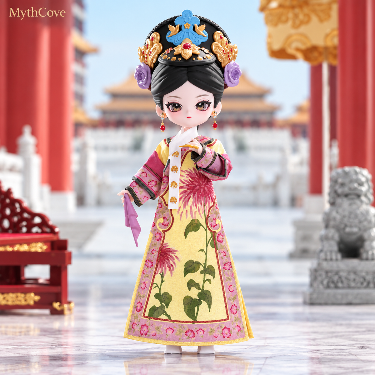 COME4FREE × Empresses in the Palace Series – 1/12 BJD Blind Box Doll