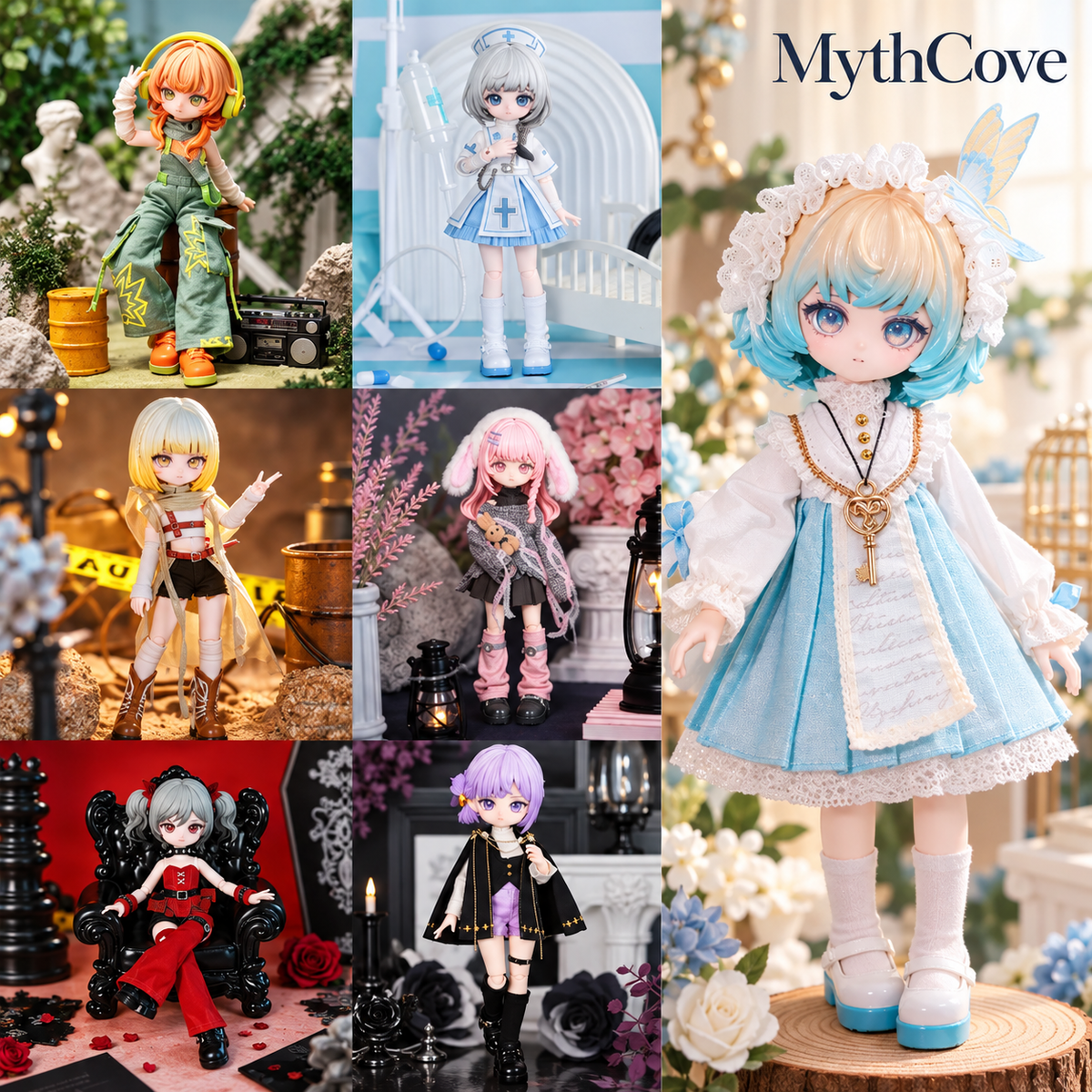 MICHOY Doomsday Prologue Series – 1/12 BJD Blind Box Doll
