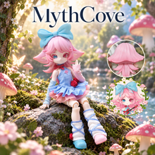 Mushroom Mycelium Naming Series 1/12 Action Figure BJD Blind Box