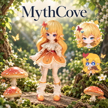 Mushroom Mycelium Naming Series 1/12 Action Figure BJD Blind Box
