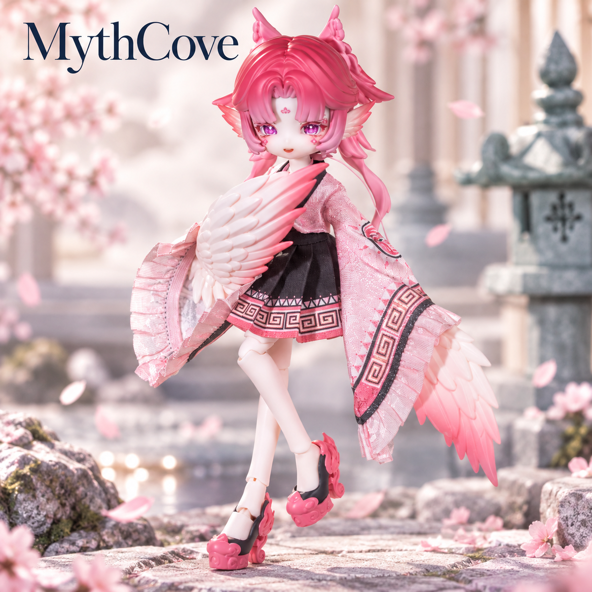 Luluya Cloud Feather Pavilion Series Action Figure BJD Blind Box